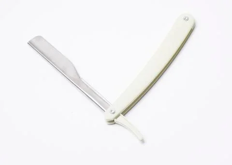 Straight razor Stockfoto's