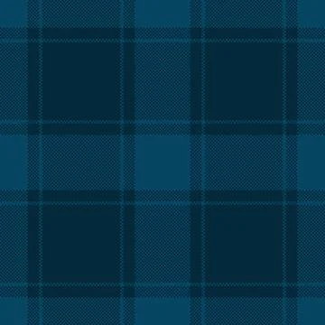 Straight seamless vector textile, neat fabric texture background. Grand che.. Stockillustratie