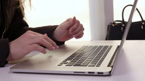 Straight to work! Stock Footage 34254089