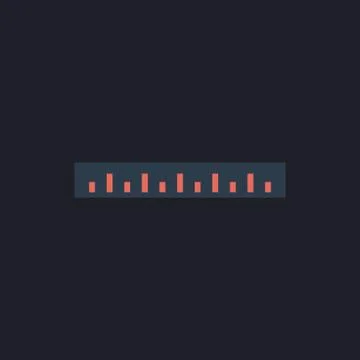 Straightedge computer symbol イラスト素材