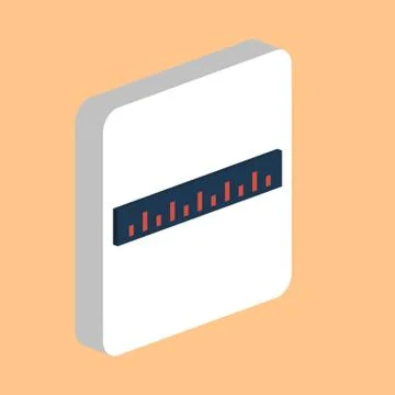 Straightedge computer symbol 스톡 일러스트
