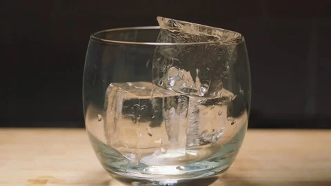 Straining a cocktail in slow motion Stock Footage 84900538