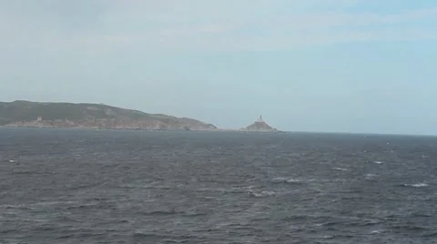 Strait of Bonifacio. Coast 4 動画素材 8636073