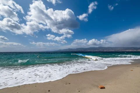 The Strait of Messina Stock Photos