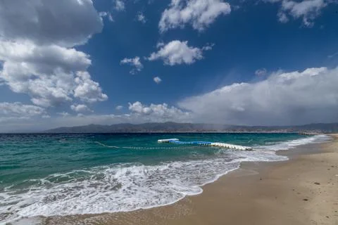 The Strait of Messina Stock Photos