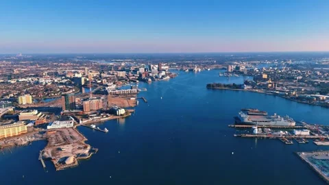 A Strait - Norfolk, VA Stock Footage 336388805