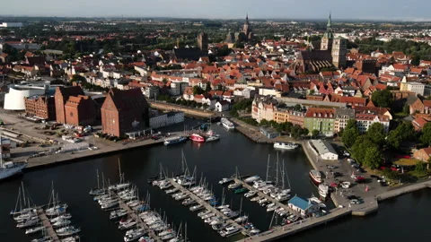 Stralsund Germany Stock Footage 202310317