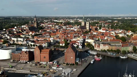 Stralsund Germany Stock Footage 202310520