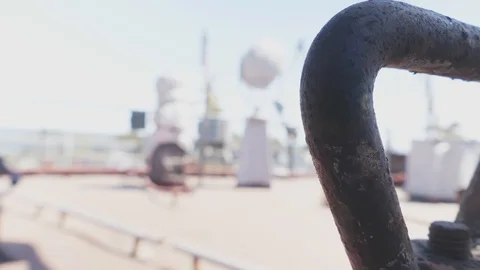 Stranded nut on the bolt Stock Footage 114625738