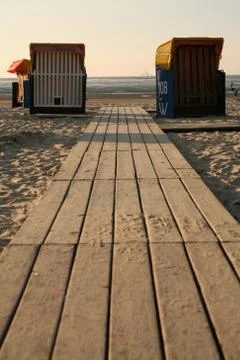 Strandweg Stock Photos