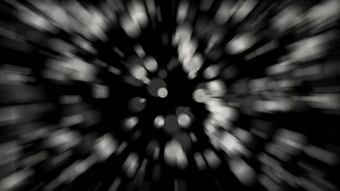 Strange abstract visuals moving slowly in dark scene 库存影片 336358624
