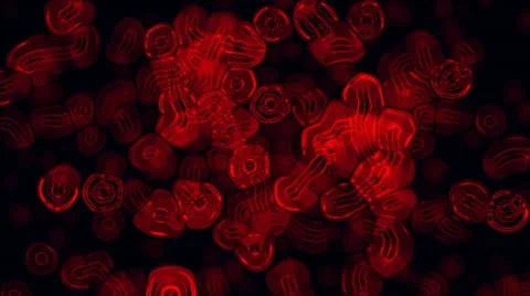 Strange And Bizarre Meta Particles Movements Stockbeeldmateriaal 11355265