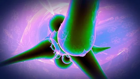 Strange Ball Ball Looping Animation Stock Footage 73310205