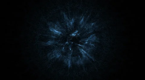 Strange Behavior Of Particles Stock Footage 27846813