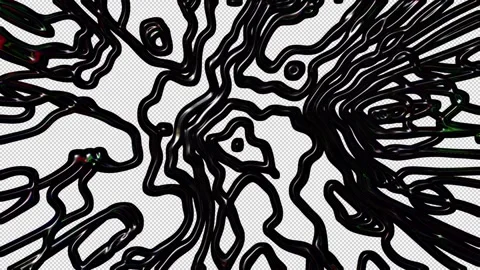 Strange Black Ripple Texture Stock Footage 263978184