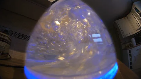 Strange Bubbling Water Effect 4 Slow Motion Stock Footage 100365719