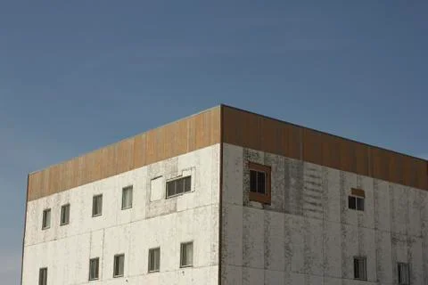 Strange building 스톡 사진