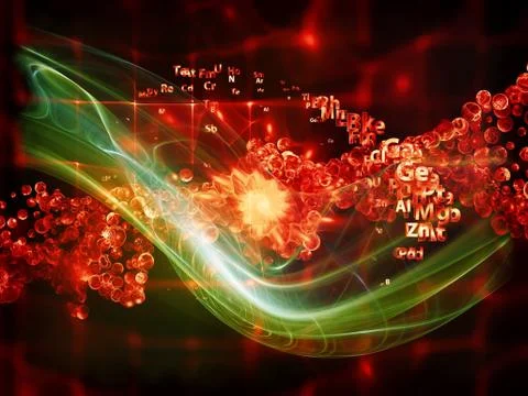 Strange Chemistry 스톡 일러스트