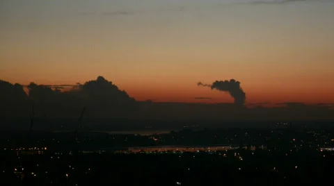 Strange cloud 2A Stock Footage 760257