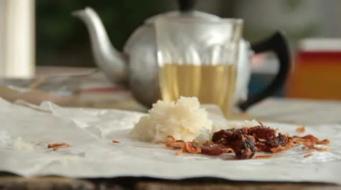 Strange food Stock Footage 10768902