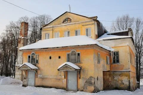 Strange house Foto stock