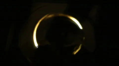 Strange light Stock Footage