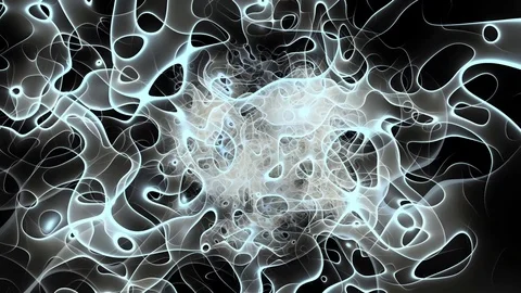 Strange Loop Organic Background Stock-Footage 77178112