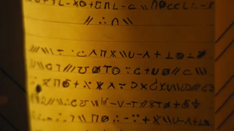 Strange Message Written On The Bathroom Wall Stock Footage 313827019