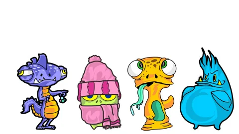 Strange monsters Stock Footage 329815941