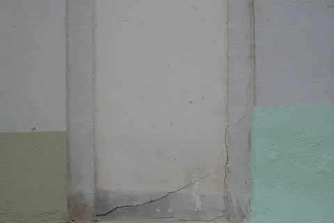Strange painted wall Stock Photos