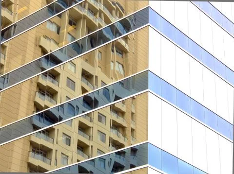 Strange perspectives Foto stock