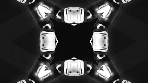 Strange Robotics 02 Stock Footage 293569262