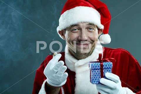 Strange Santa Stock Photos