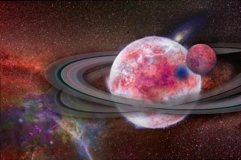 Strange World Stock Illustration