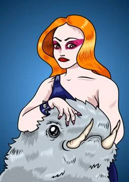 StrangePet Ilustración de archivo