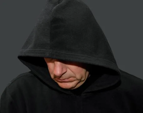 Stranger in the hood Foto stock