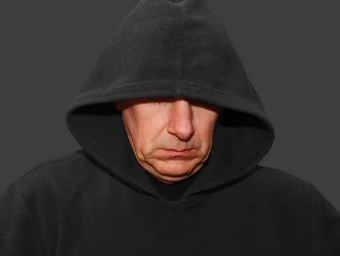 Stranger in the hood Stock Photos