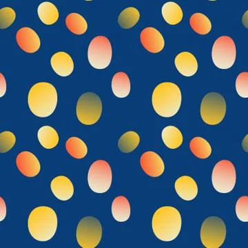 Stranger stone rain seamless pattern Stock Illustration