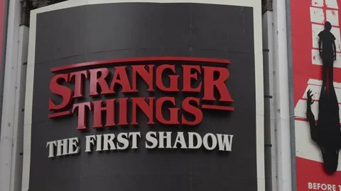 Stranger Things The First Shadow Phoenix Theatre Stock Footage 333918314