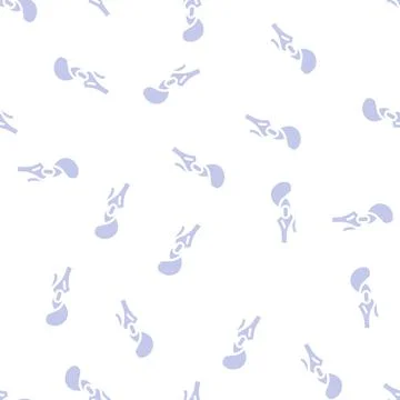 Strap wrench glyph vector seamless pattern Stockillustratie