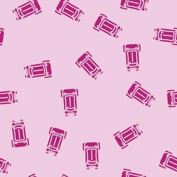 Straps hiking backpack glyph vector seamless pattern Stock Illustration