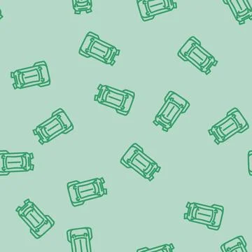 Straps hiking backpack line vector seamless pattern 库存插图