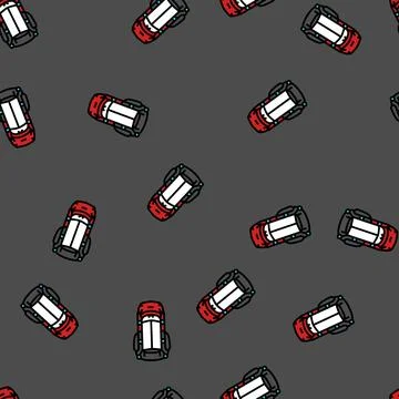 Straps hiking backpack vector seamless pattern 库存插图