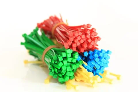 Strapze - Kabelbinder Sortiment Stock Photos