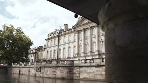 Strasbourg Palace Stock Footage 50360035