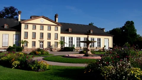 Strassburg Orangerie-Park Stock Footage 69901034
