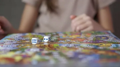 Strategic board game. Stock Footage 168465495