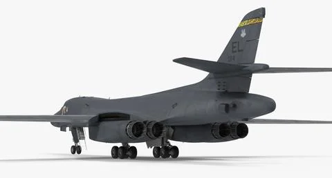 3D Model: Strategic Bomber Rockwell B-1 Lancer #96418577