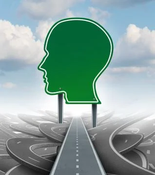 Strategic direction 库存插图