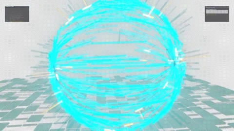Strategic Global Distribution Hub Data Visualization - 4K Alpha Stock-Footage 332541075